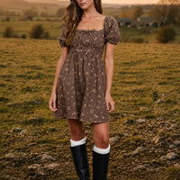 Cocoa Bloom Dress
