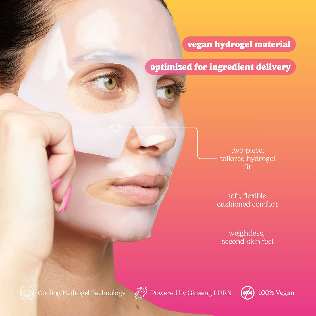 Dose of Bounce Plumping Hydrogel PDRN Face Mask: 1 pc
