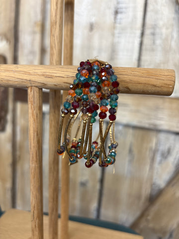 Morocco Beaded Charm Bracelet