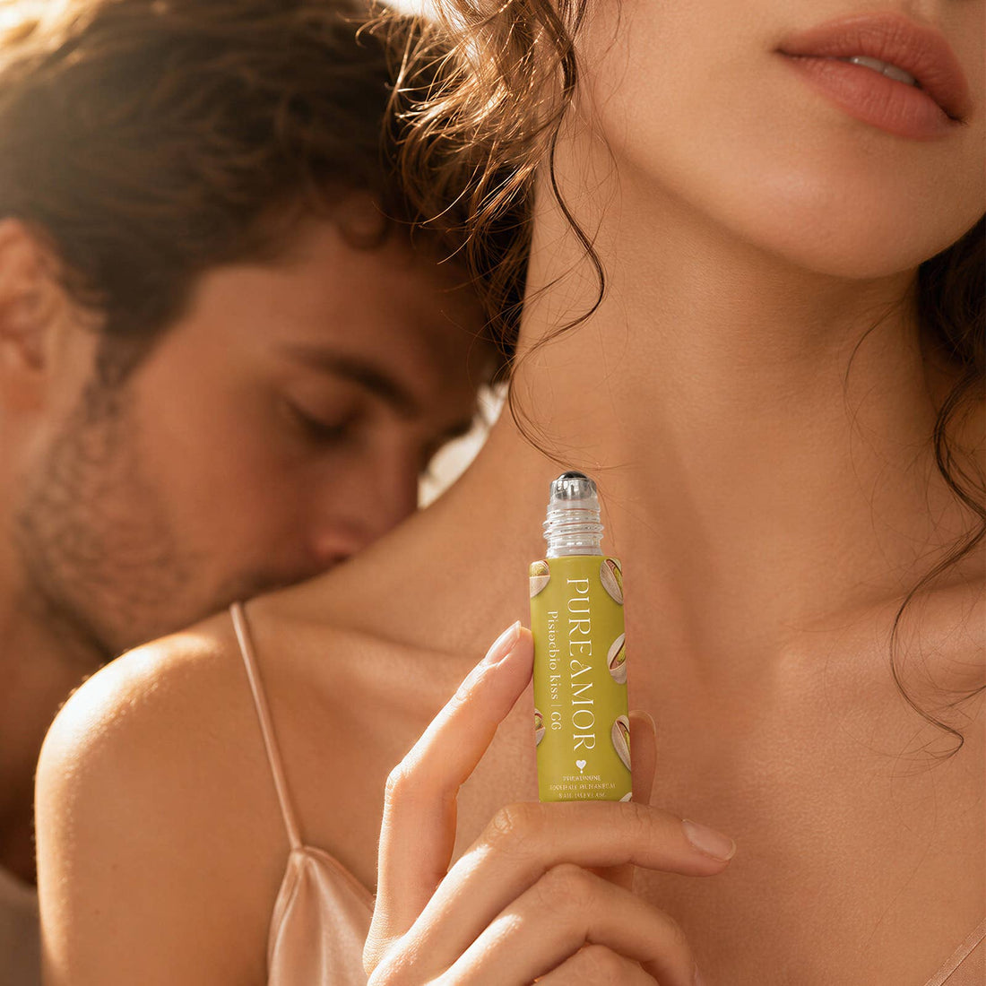 Pistachio Kiss | Roll-on Pheromone Keychain Perfume - 6ml