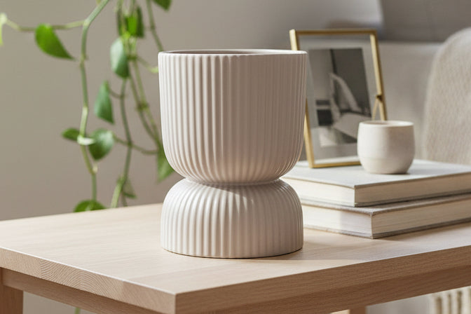 Textured Decorative Pot