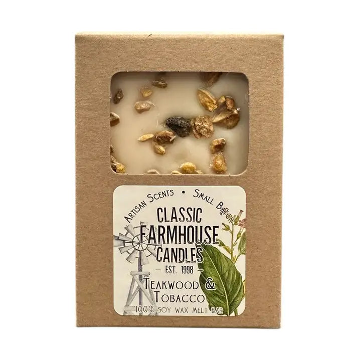 Teakwood & Tobacco Organic Melt Bar