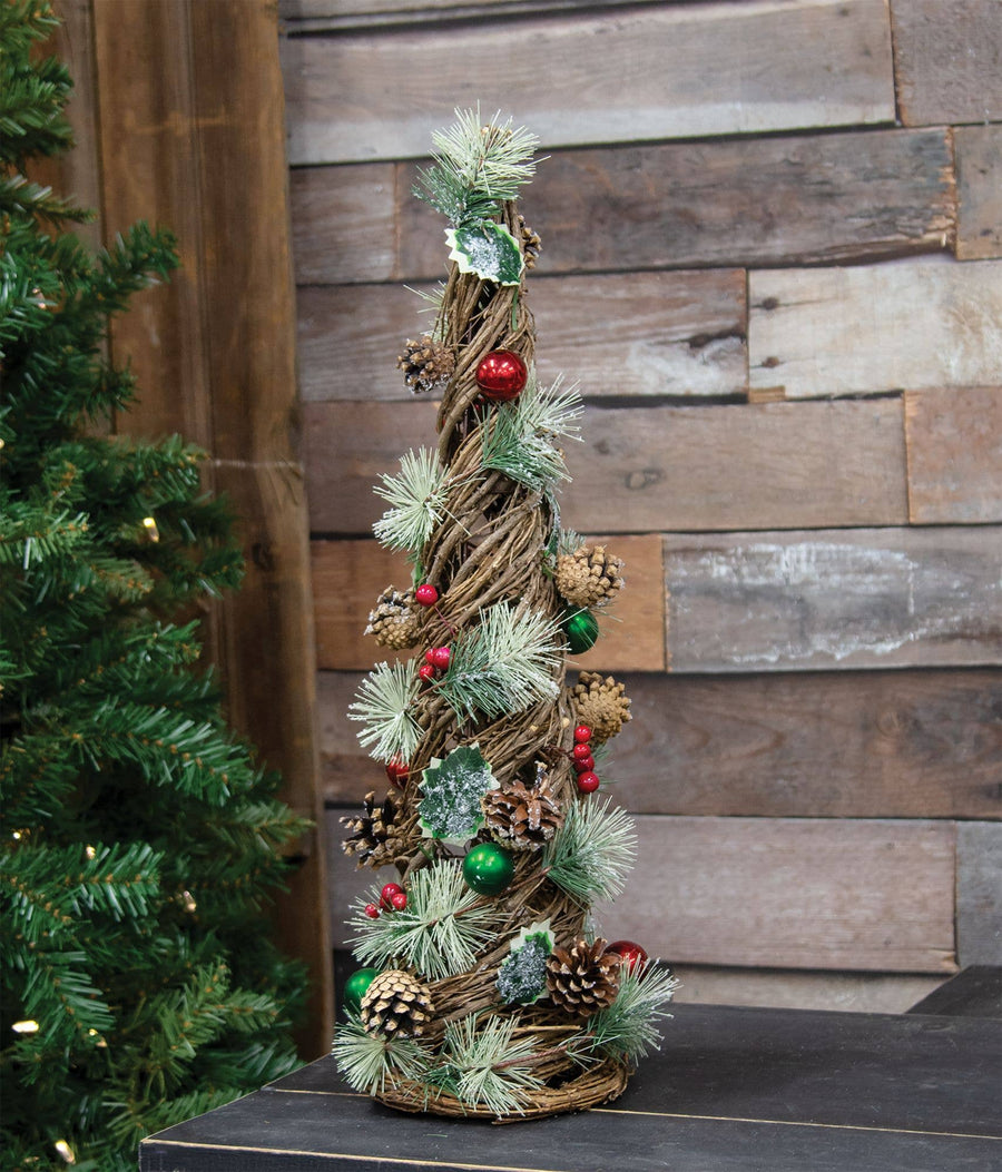 Christmas Woodland Pine Cone Tree