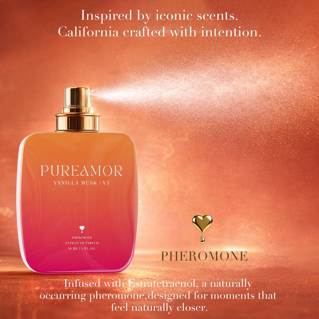 Vanilla Musk | Spray Pheromone  Perfume - 30ml