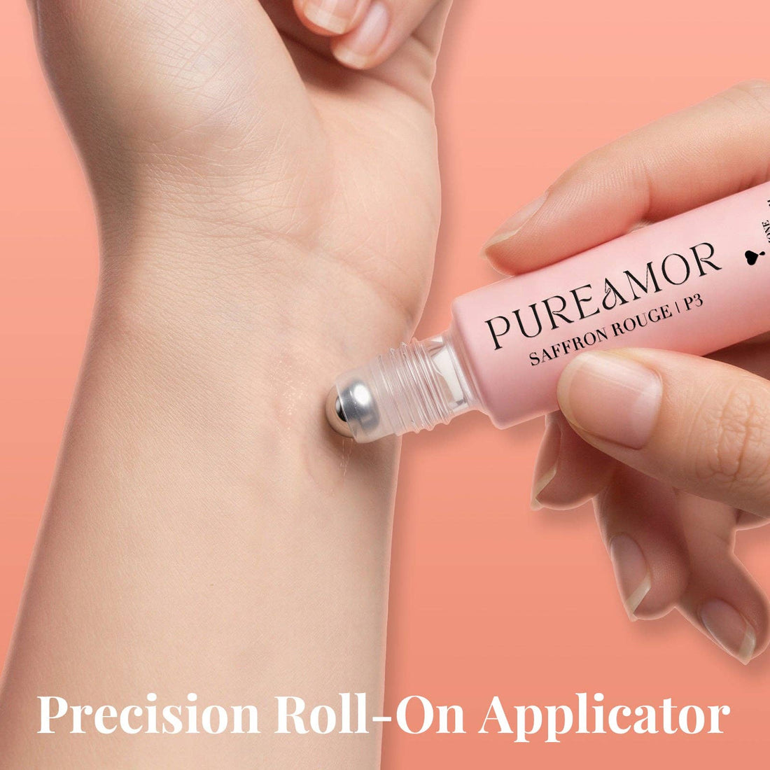Saffron Rouge | Roll-on Pheromone Keychain Perfume Oil - 6ml: Classic Pendant