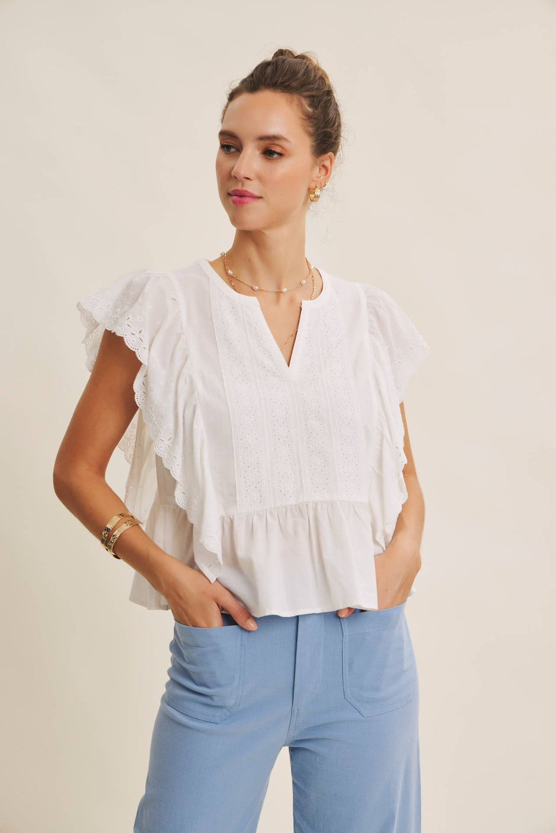 Skyline Wide-Leg Crops