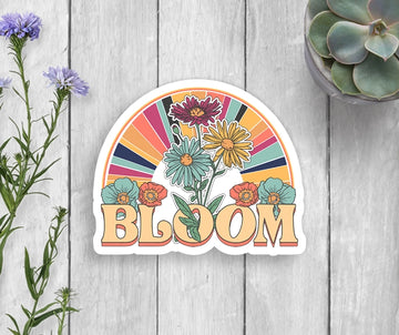 Bloom Vinyl Sticker