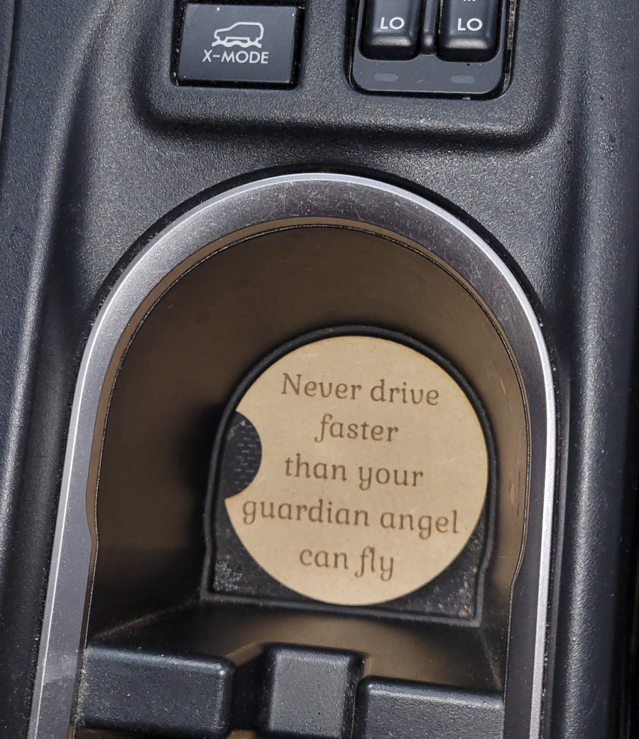 Laser Cut Car Coaster