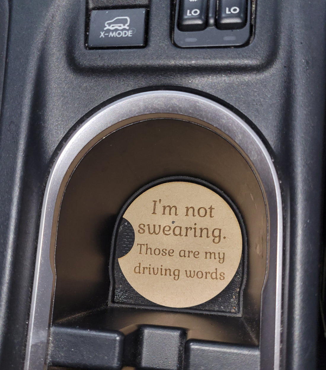 Laser Cut Car Coaster