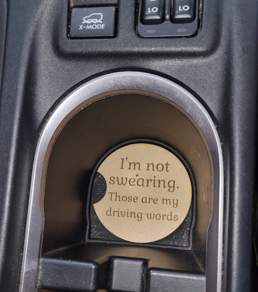 Laser Cut Car Coaster