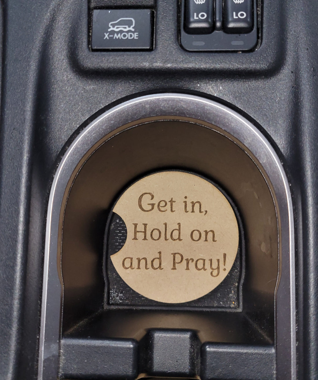 Laser Cut Car Coaster