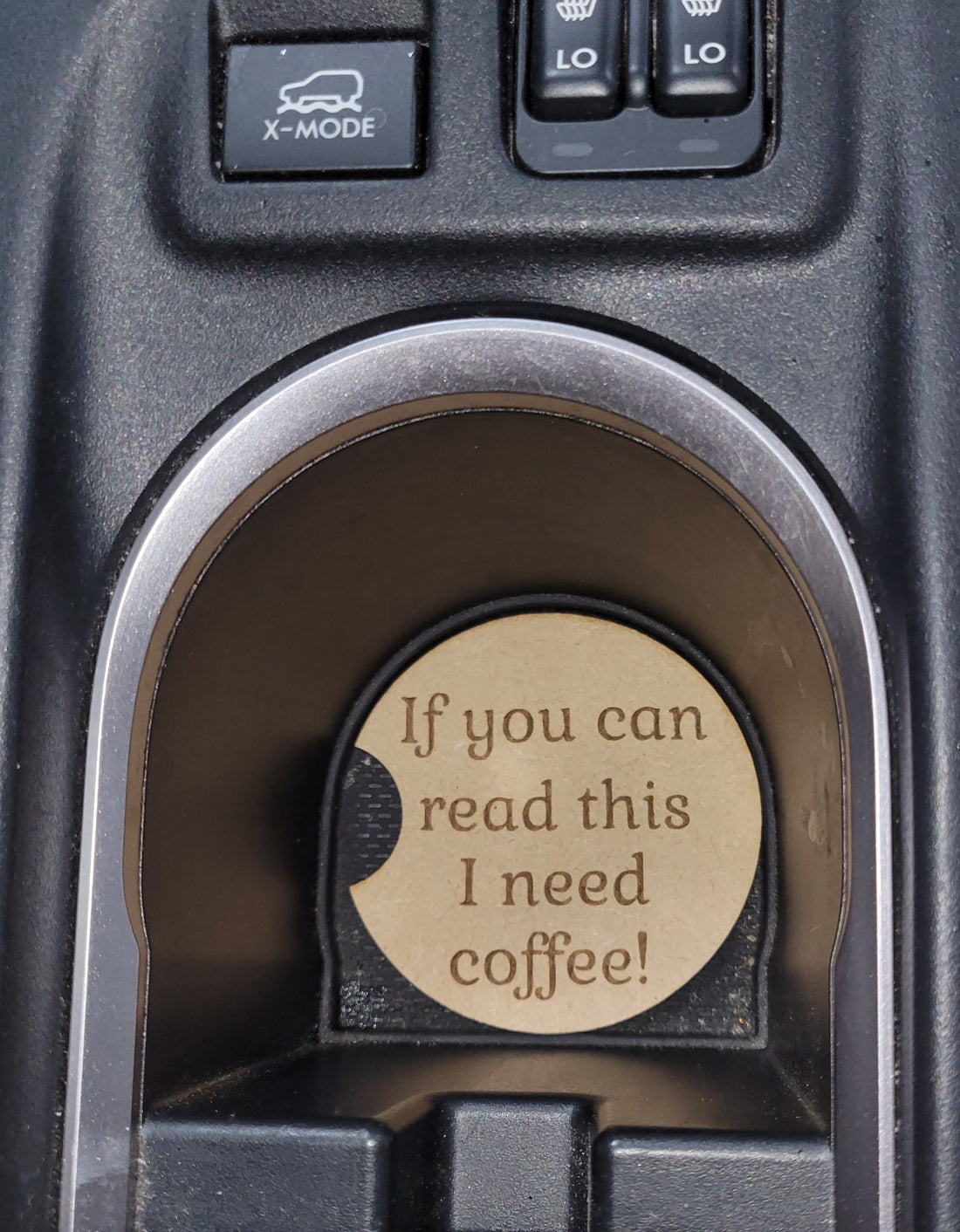 Laser Cut Car Coaster