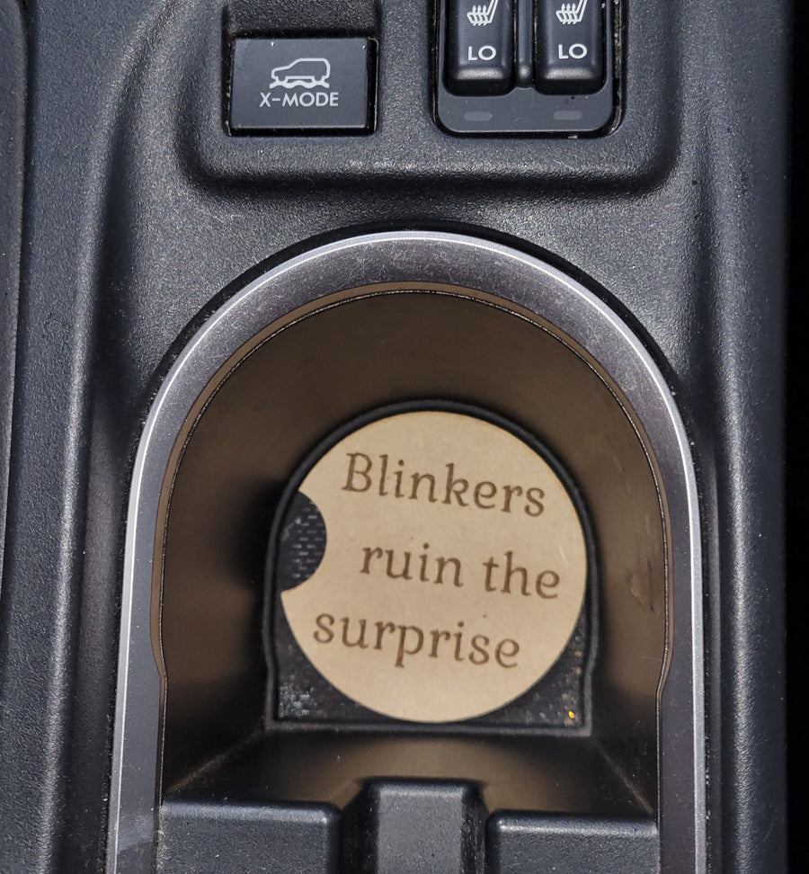 Laser Cut Car Coaster