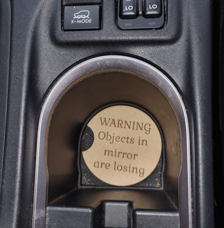 Laser Cut Car Coaster