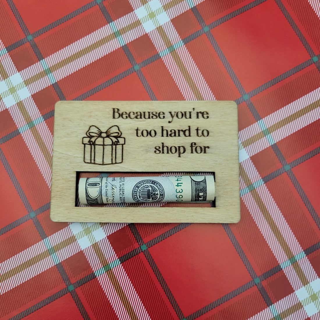 Laser Cut Money Holder