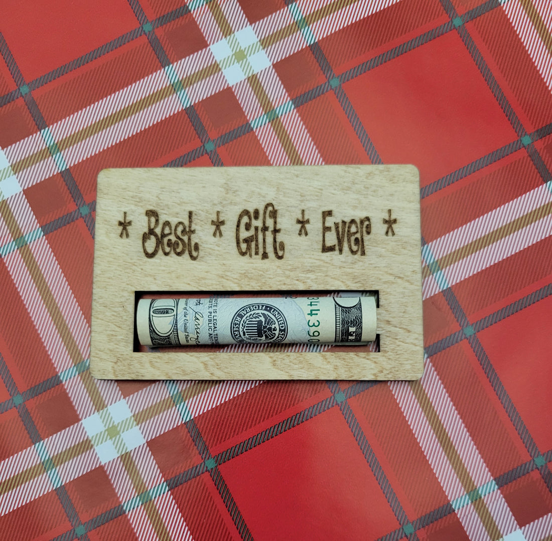 Laser Cut Money Holder