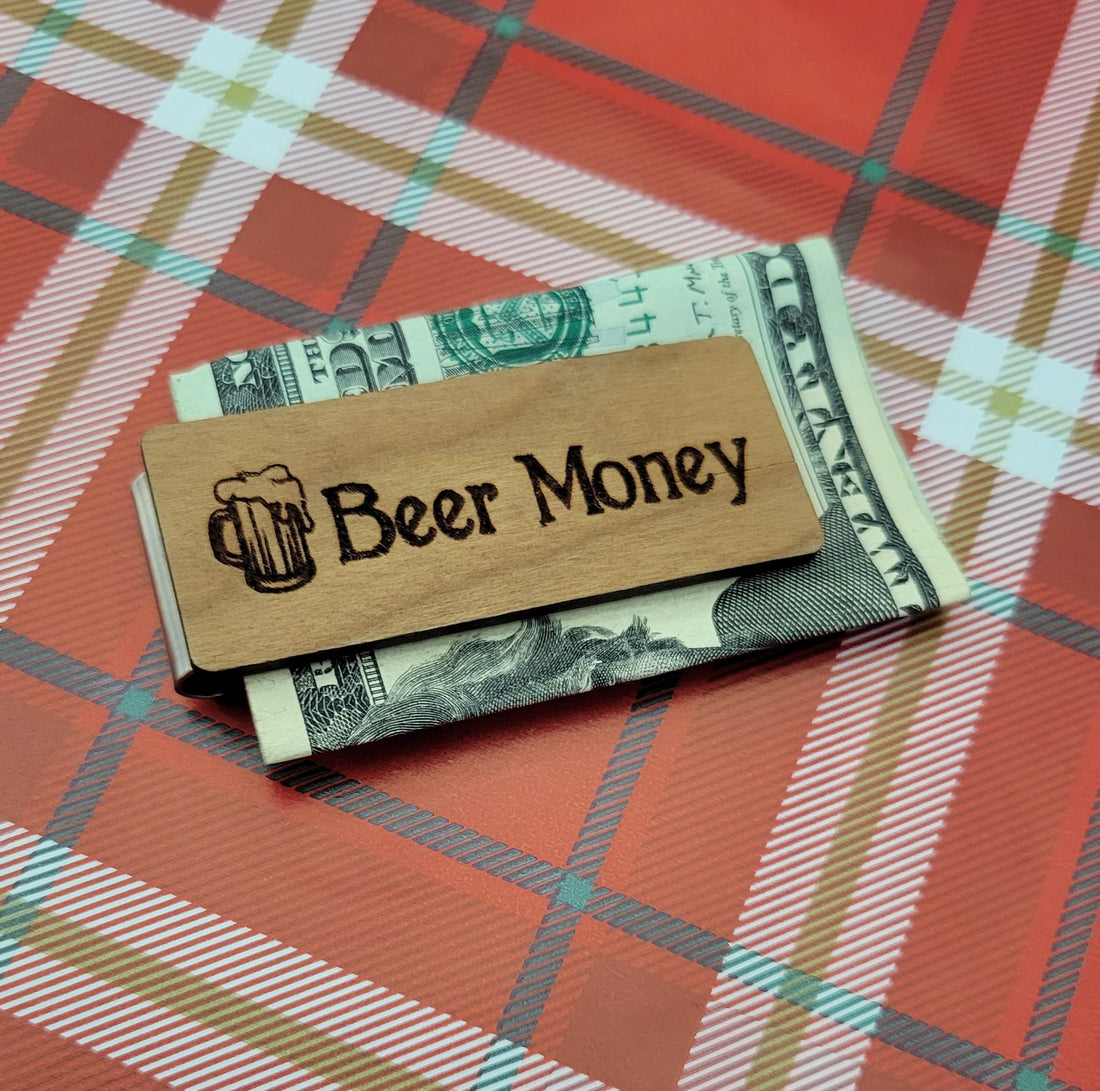Laser Cut Money Clip