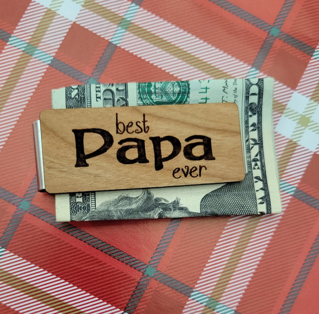 Laser Cut Money Clip
