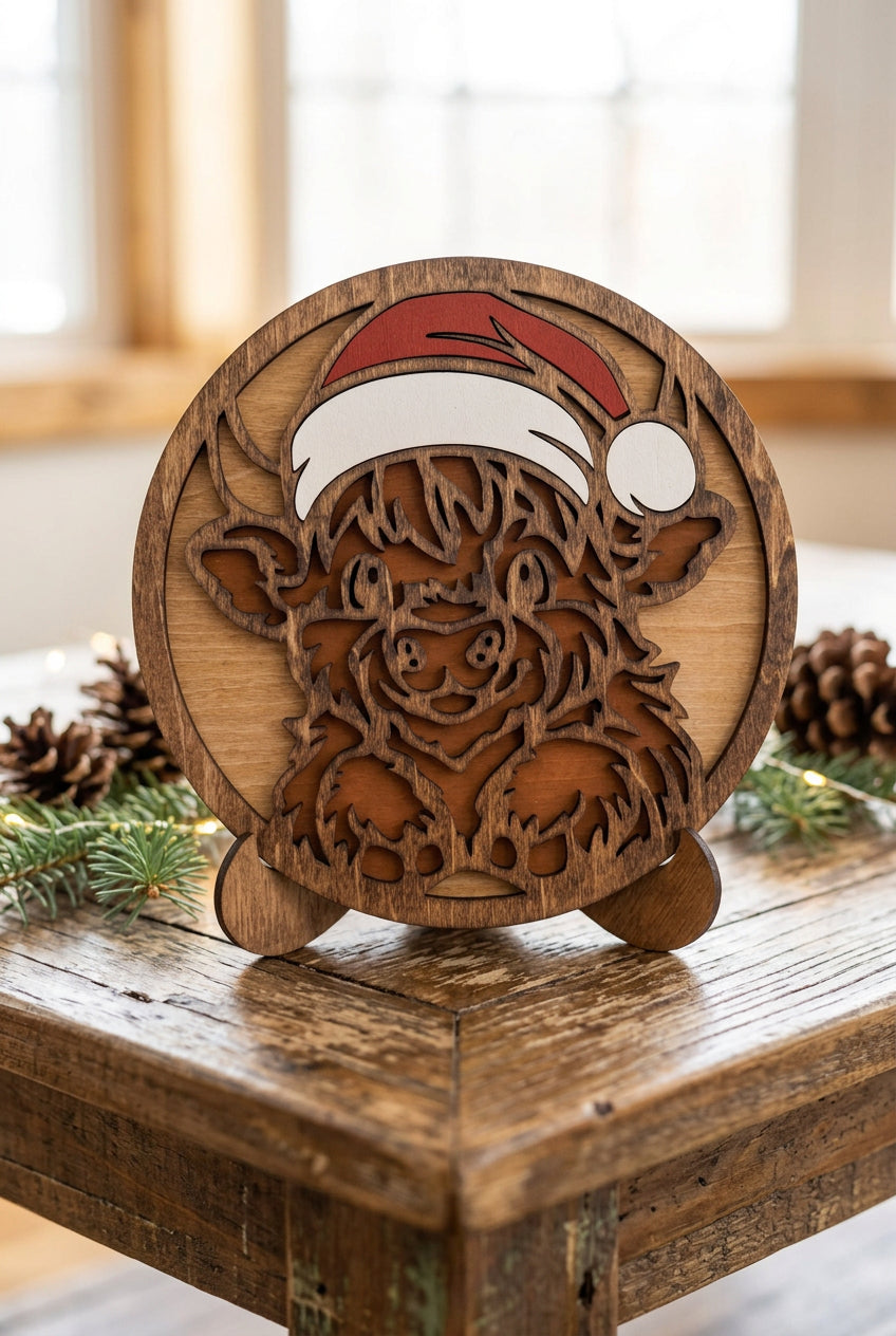 Highland Cow Sign