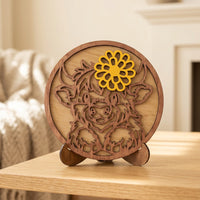 Highland Cow Sign