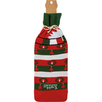 Santa's Helper Wine Bottle Cover