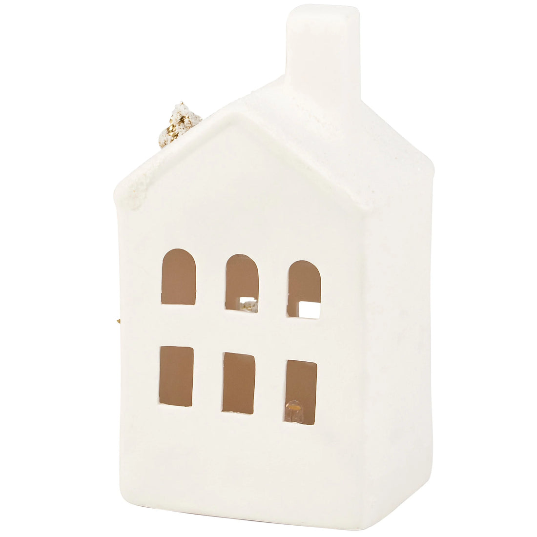 Winter House Figurine