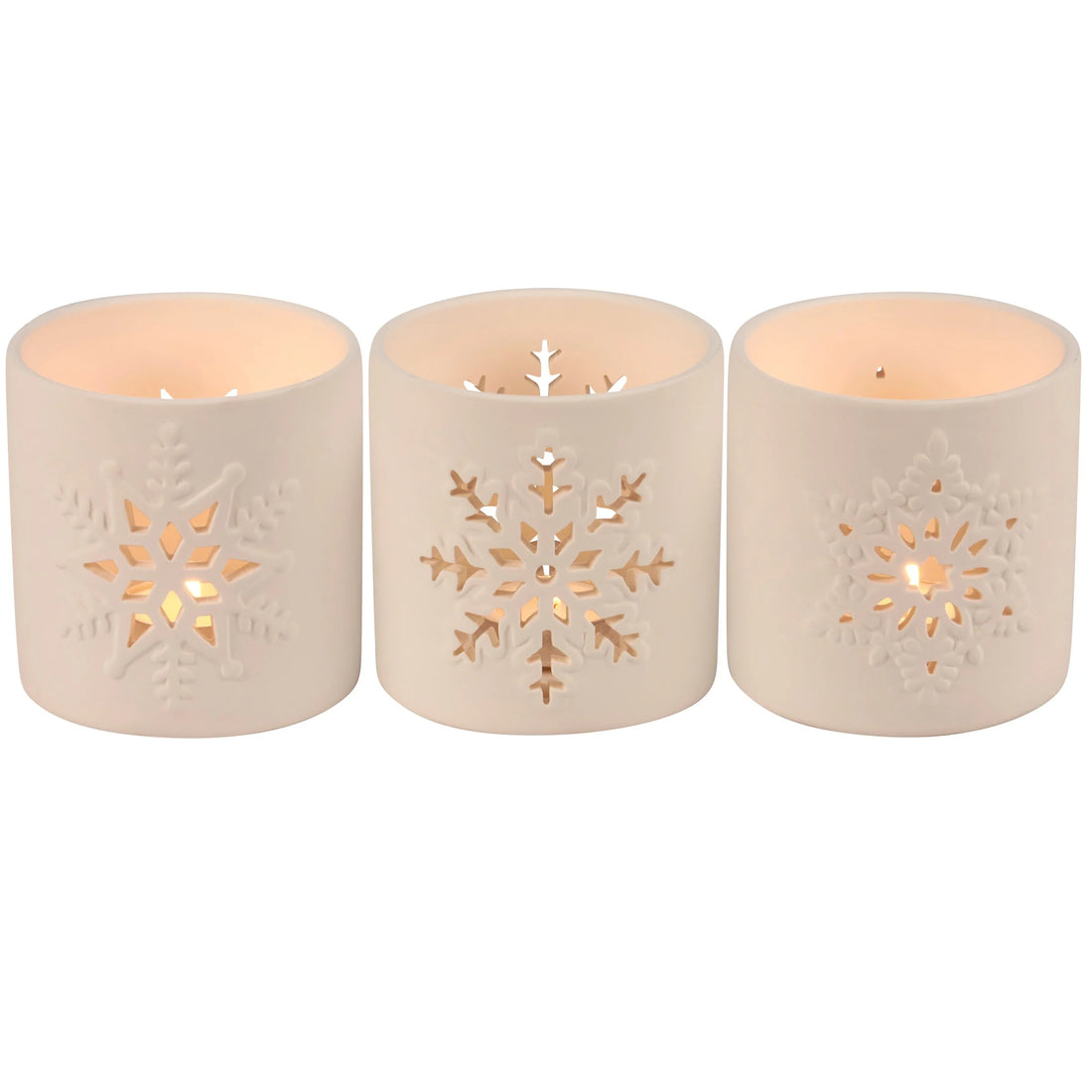 Snowflake Candle Holder