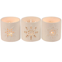 Snowflake Candle Holder