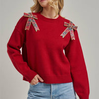 Mistletoe & Bows Sweater