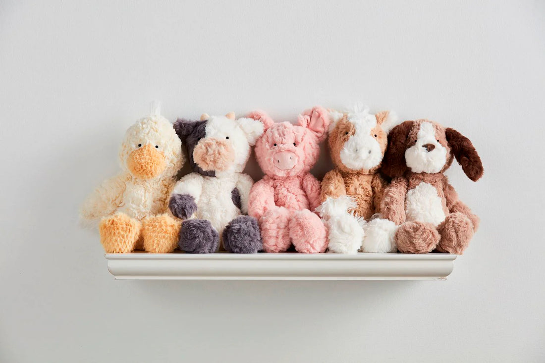Mud Pie Teddy The Puppy Plush