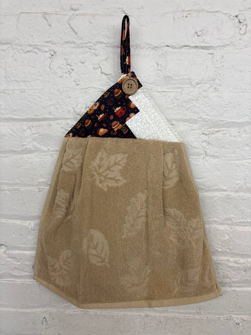 Leaf Print Kitchen Towel