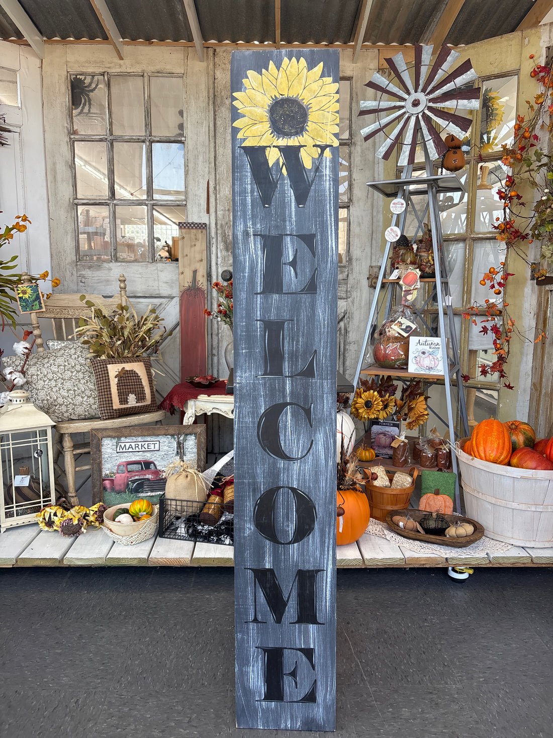 Crows + Welcome Double-Sided Board