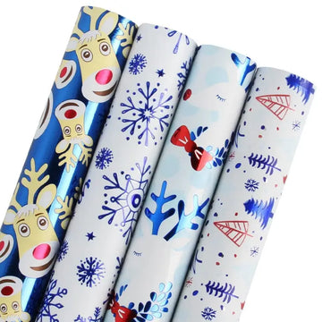 Winter Scene Wrapping Paper