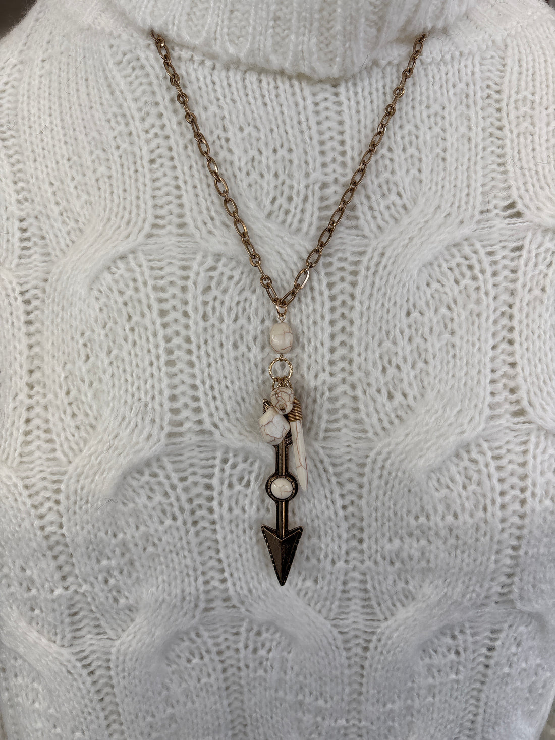 Arrow Statement Necklace