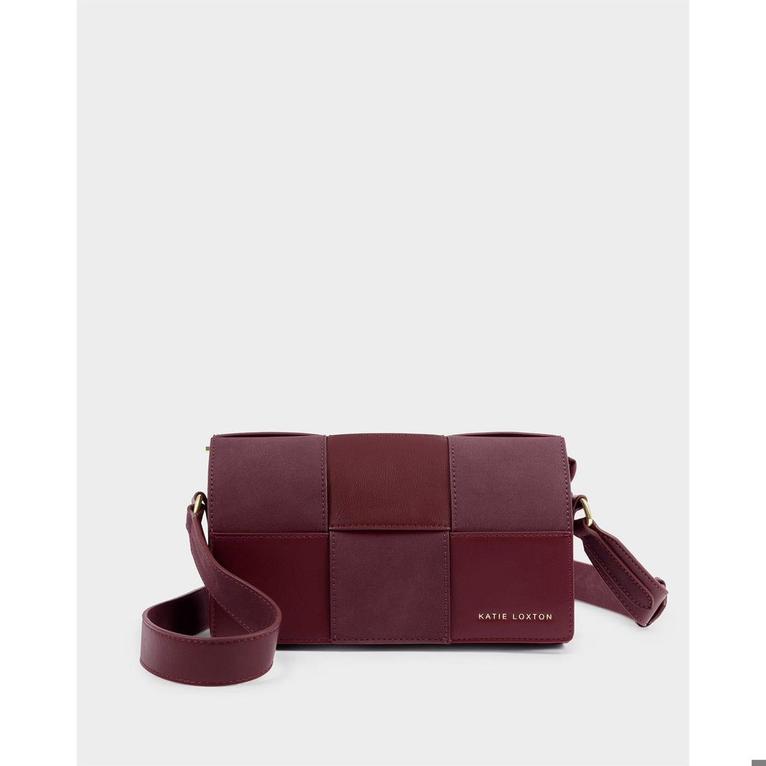 TAYA CROSSBODY BAG | Cherry | 5 1/2" x 9 1/16" x 2 3/4"