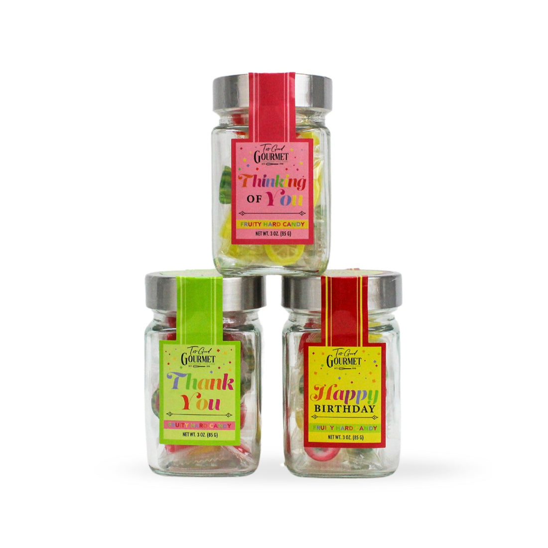 Assorted Sentiment Candy Jars