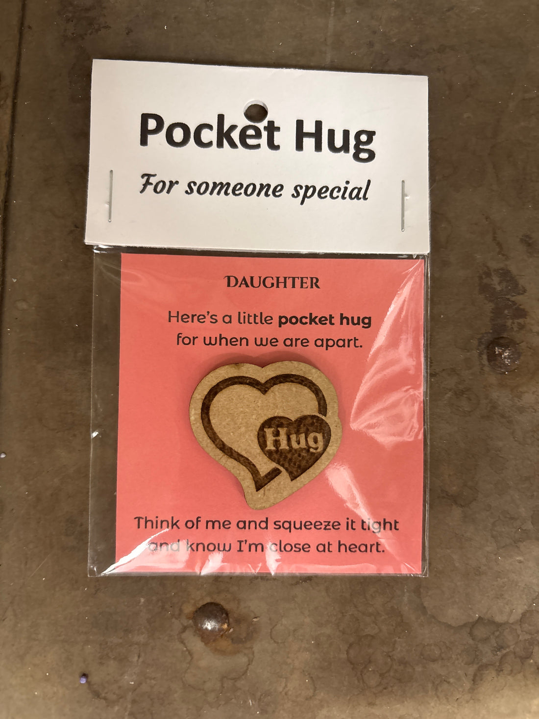 Laser Cut Pocket Hug