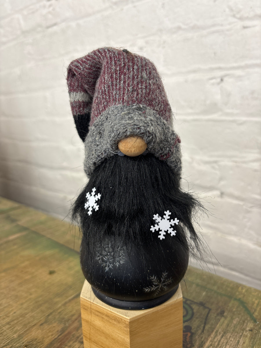 Black Snowflake Gnome