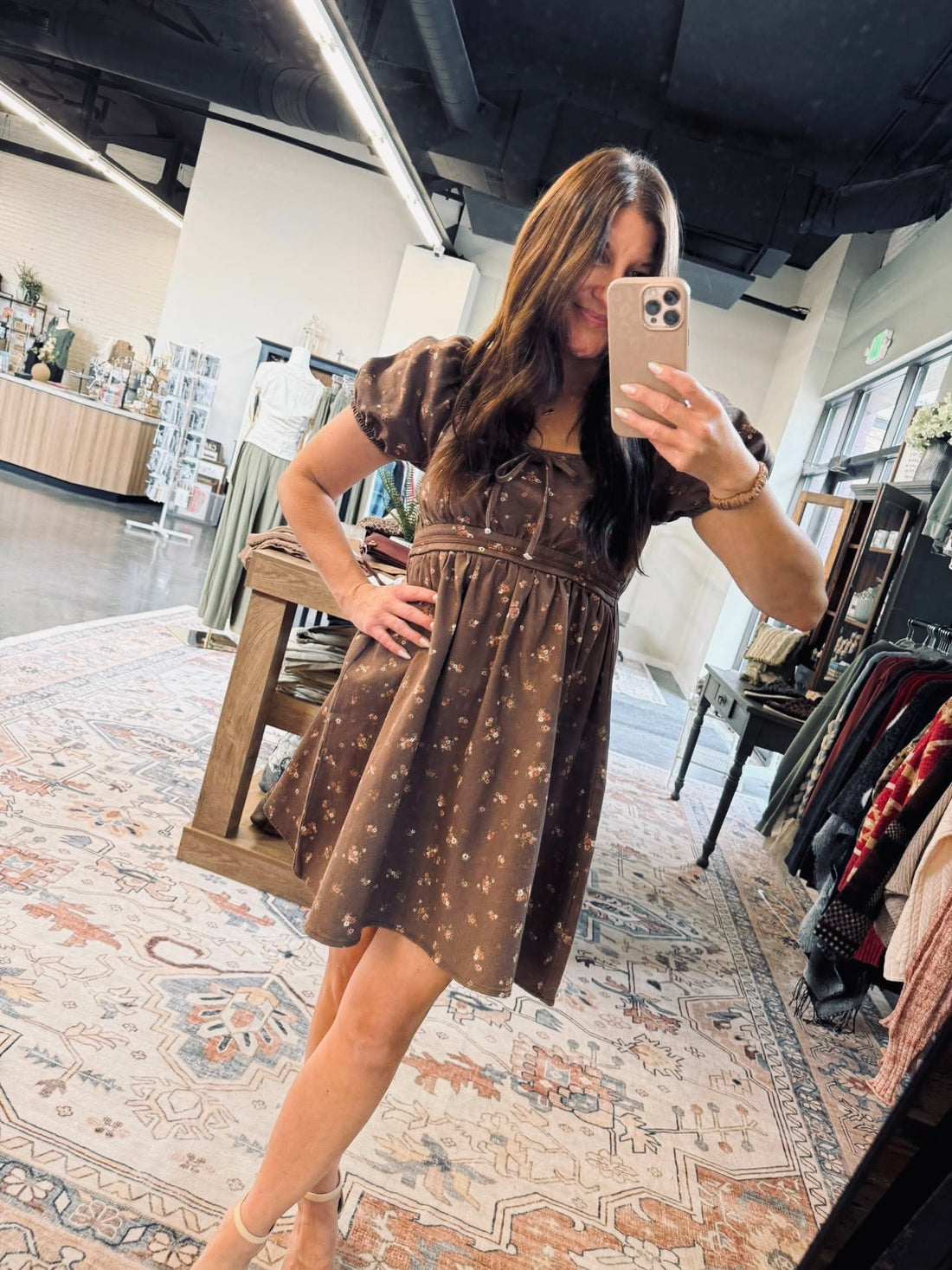 Cocoa Bloom Dress