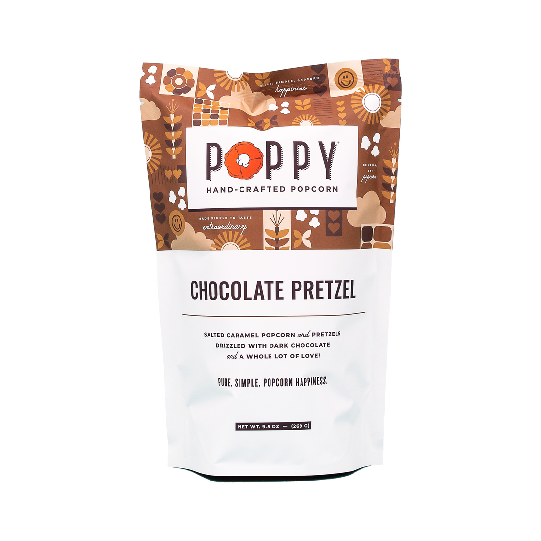 Chocolate Pretzel Popcorn