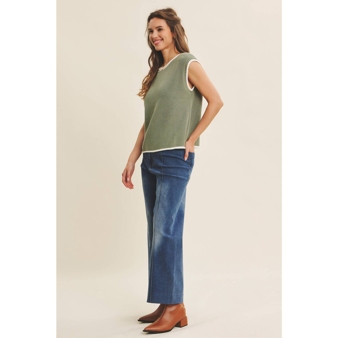 Ankle Length Stretch Denim