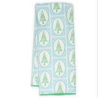Anywhere Towel Reversible - Marie Le Moal Winter Grove: Robins Egg