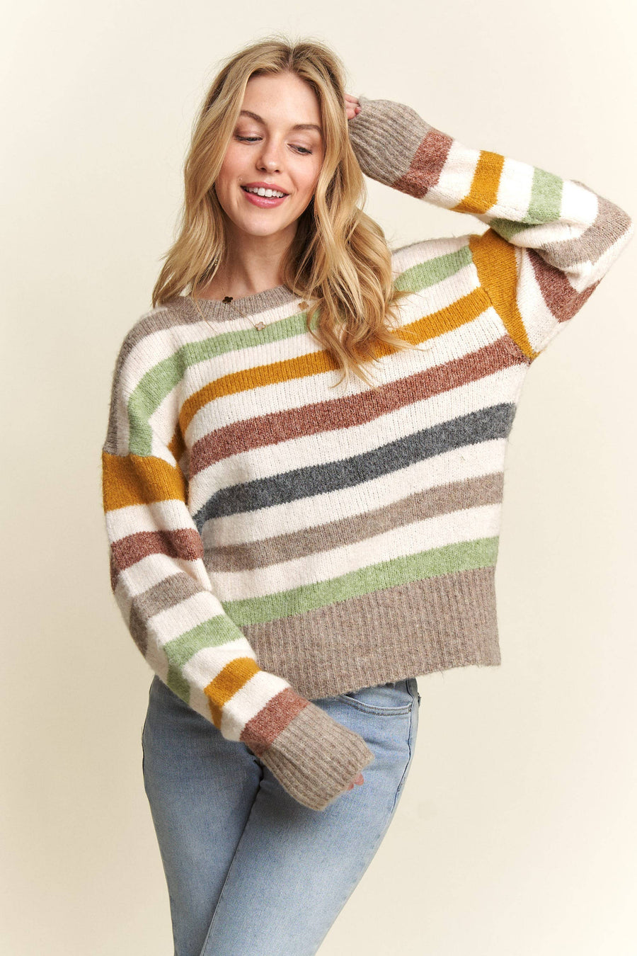 The Falling Into Autumn Sweater
