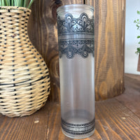 Bohemian Henna Style Vase (multiple color options)