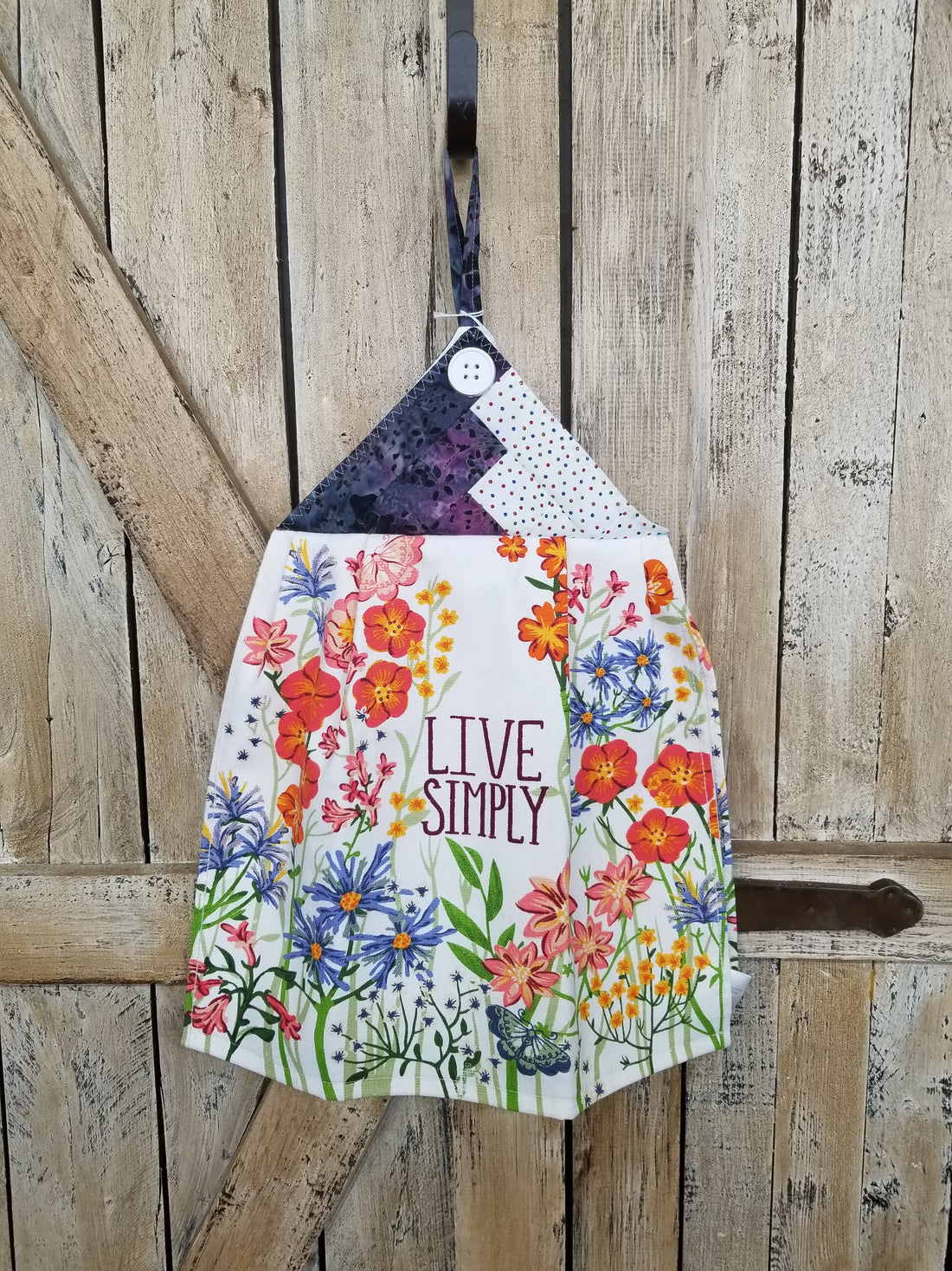 Live Simply Cool Tone Kitchen Towel
