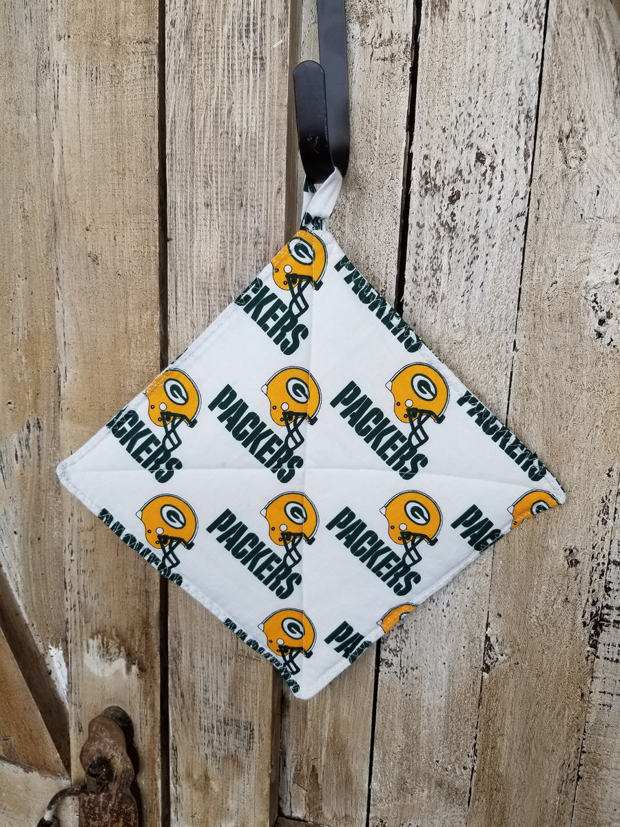 White Packers Hot Pad