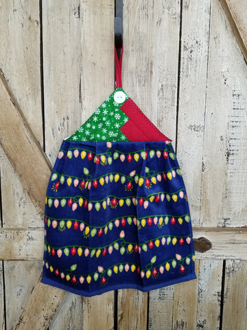 Holiday Lights Kitchen Towel