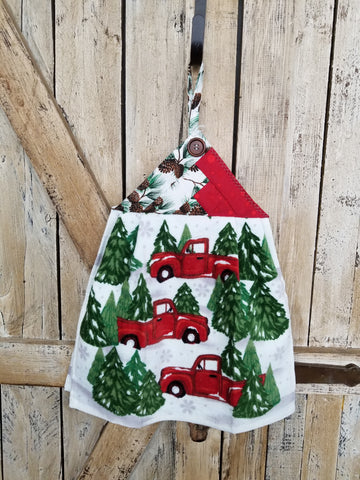 Trucks + Trees Kitchen Towel