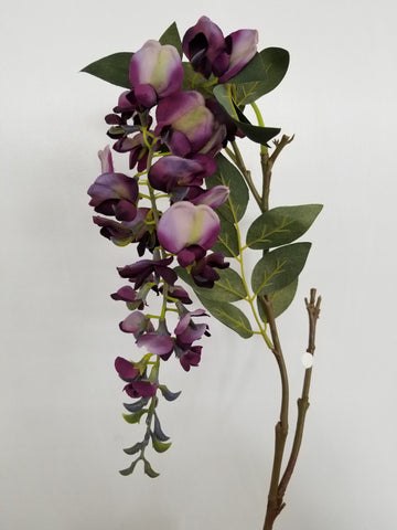 32" Purple Flower Stem