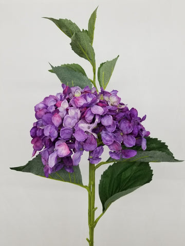 37" Purple Flower Stem